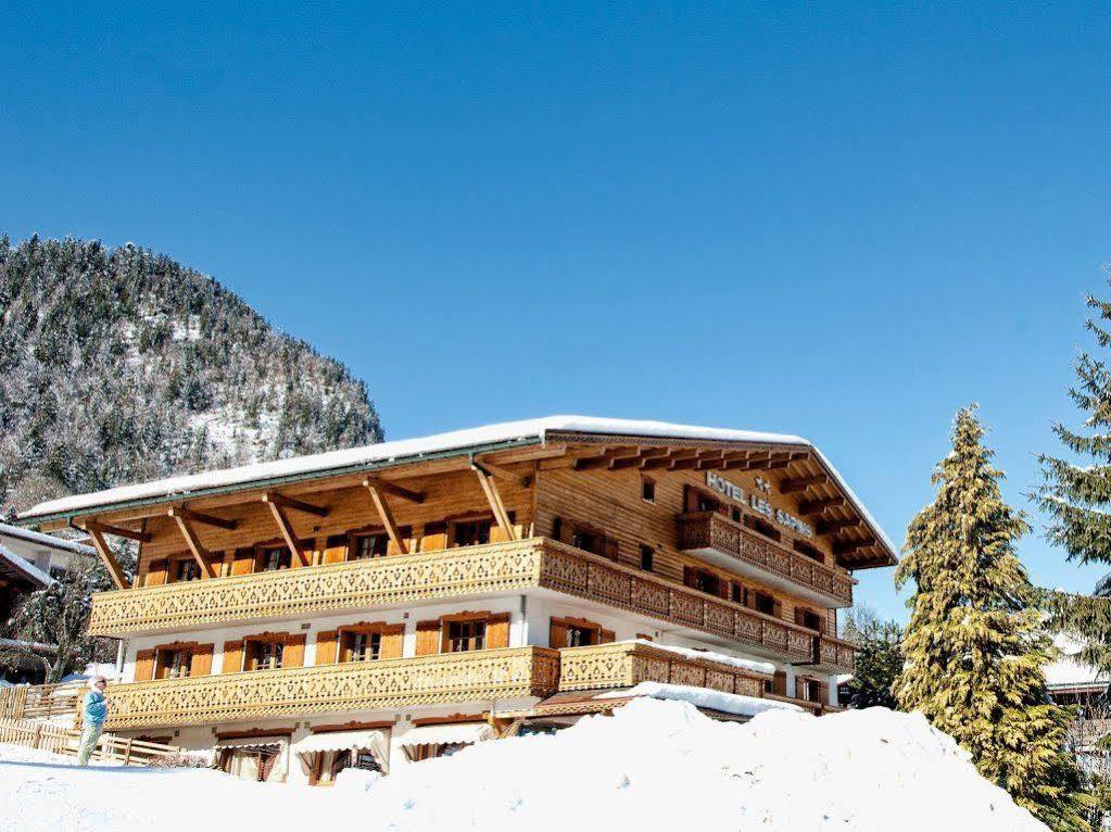 Hotel Les Sapins La Clusaz Exterior foto
